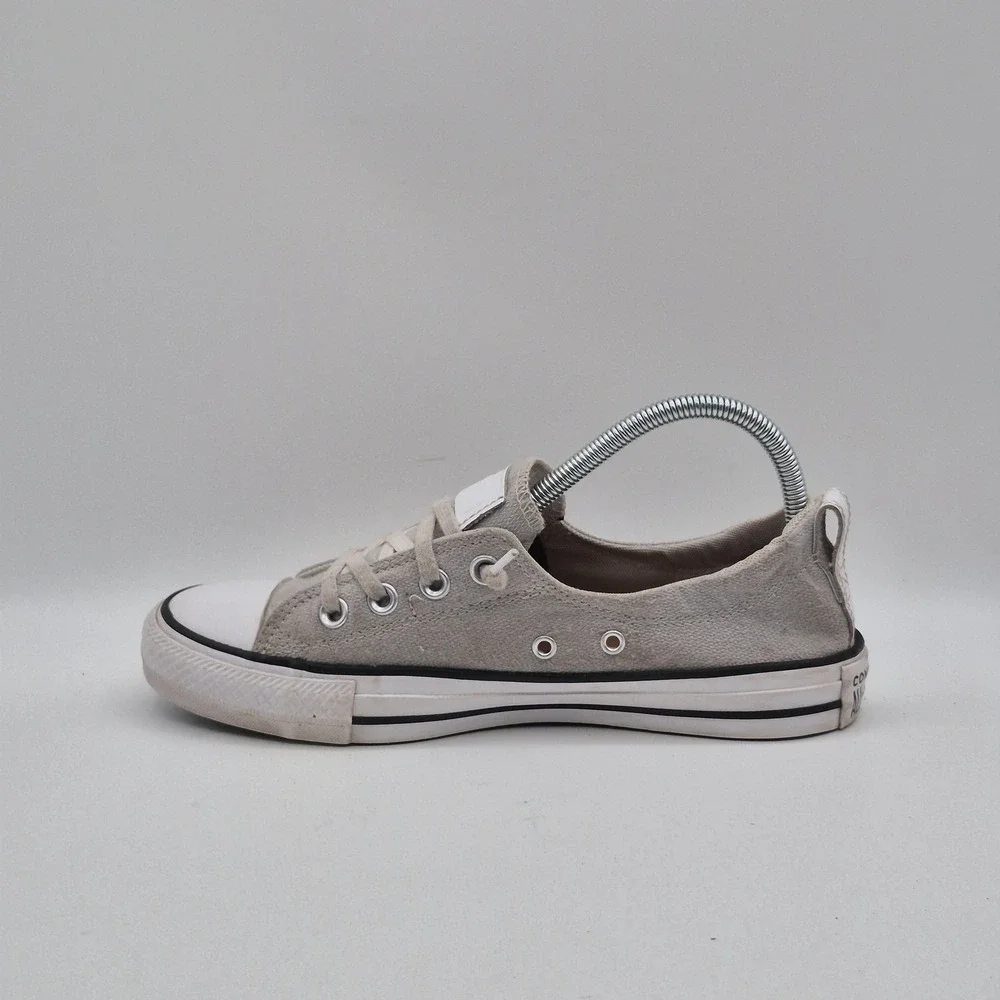 Converse Chuck Taylor All Star 2 Shoes Womens Size 8 Gray Canvas Low Top 62458F